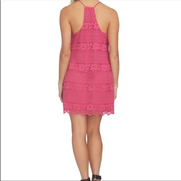 NWOT. 1.STATE Racerback Lace Shift Dress - Picture 3 of 7